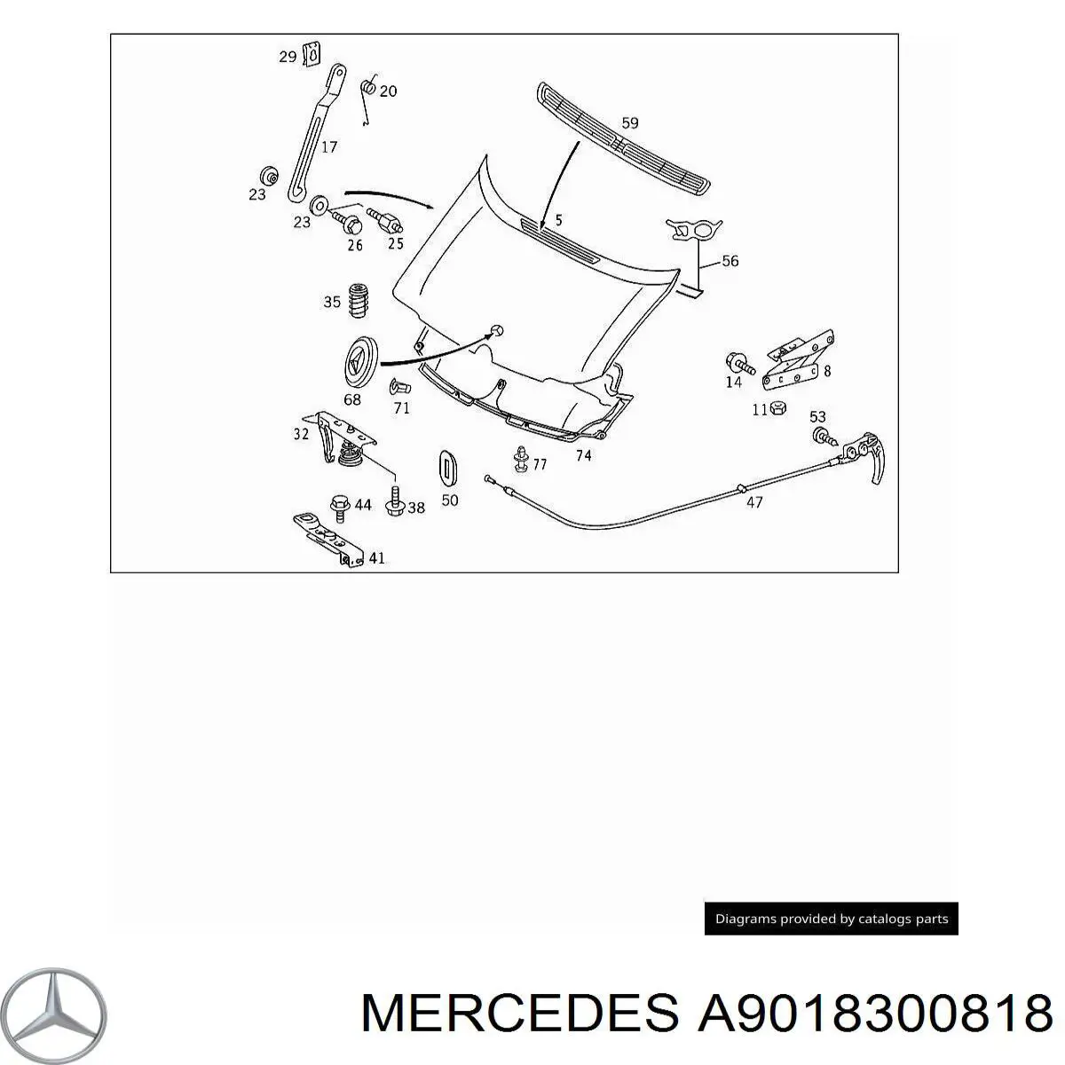 9018300818 Mercedes 