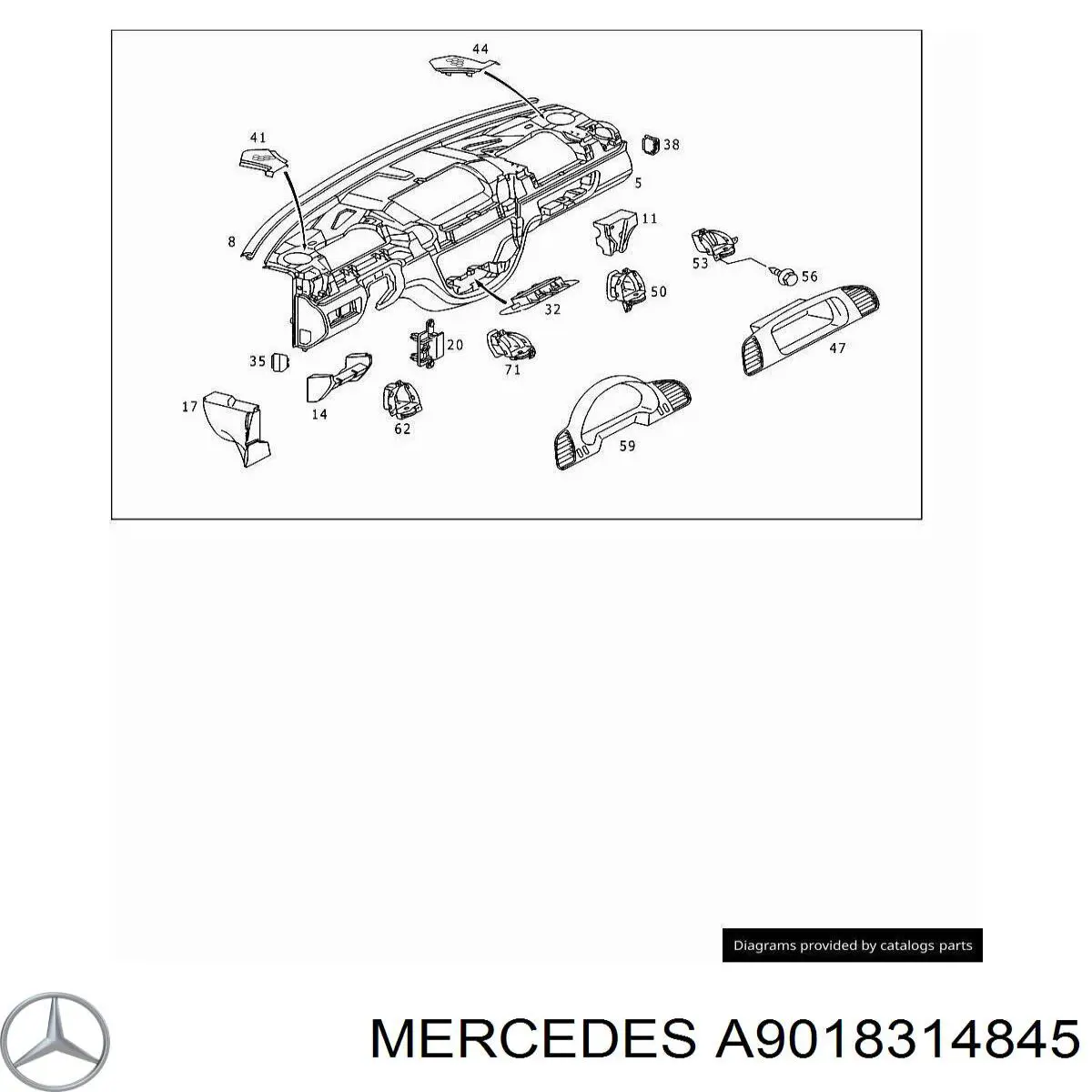 9018314845 Mercedes 