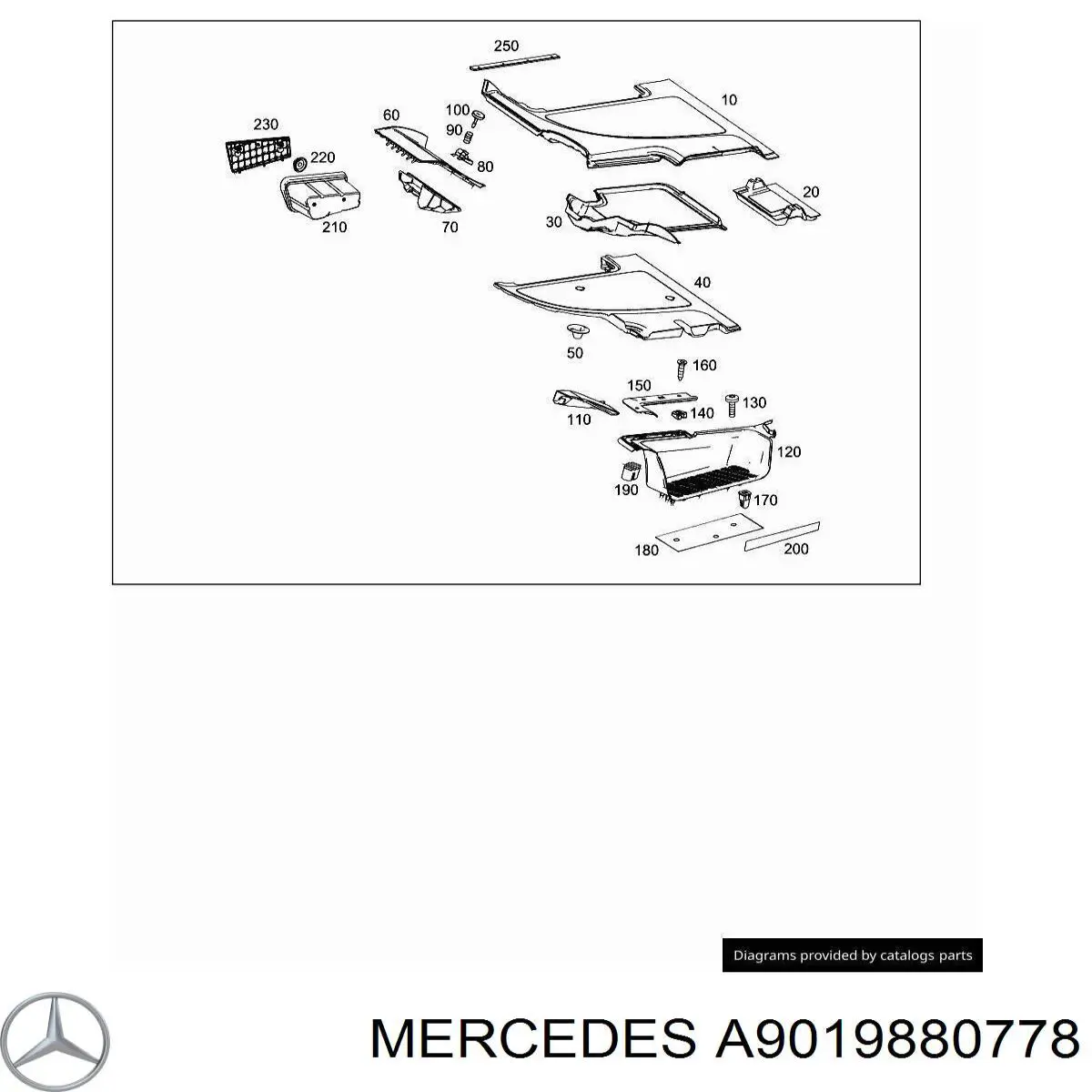  Mercedes 9019880778 цена, от 0.74 USD