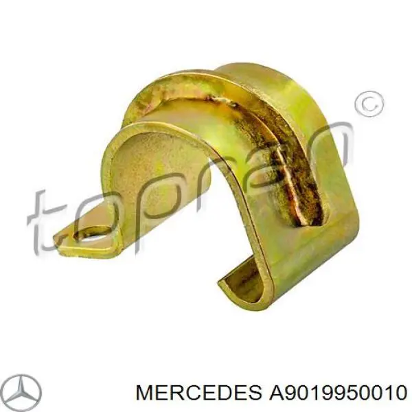 A9019950010 Mercedes хомут крепления втулки стабилизатора заднего