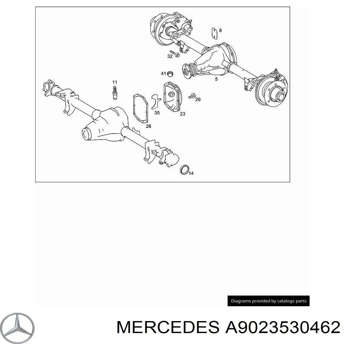 A9023530462 Mercedes 