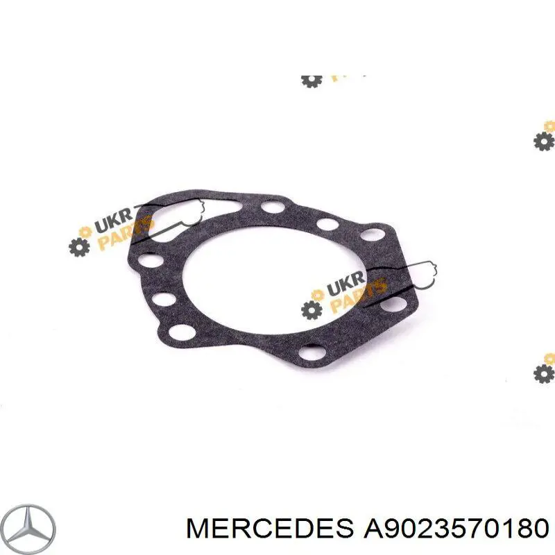 A9023570180 Mercedes junta da tampa do rolamento do eixo traseiro