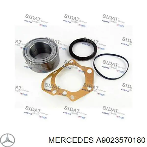 Прокладка крышки подшипника задней полуоси Mercedes 9023570180 цена, от 4.78 USD