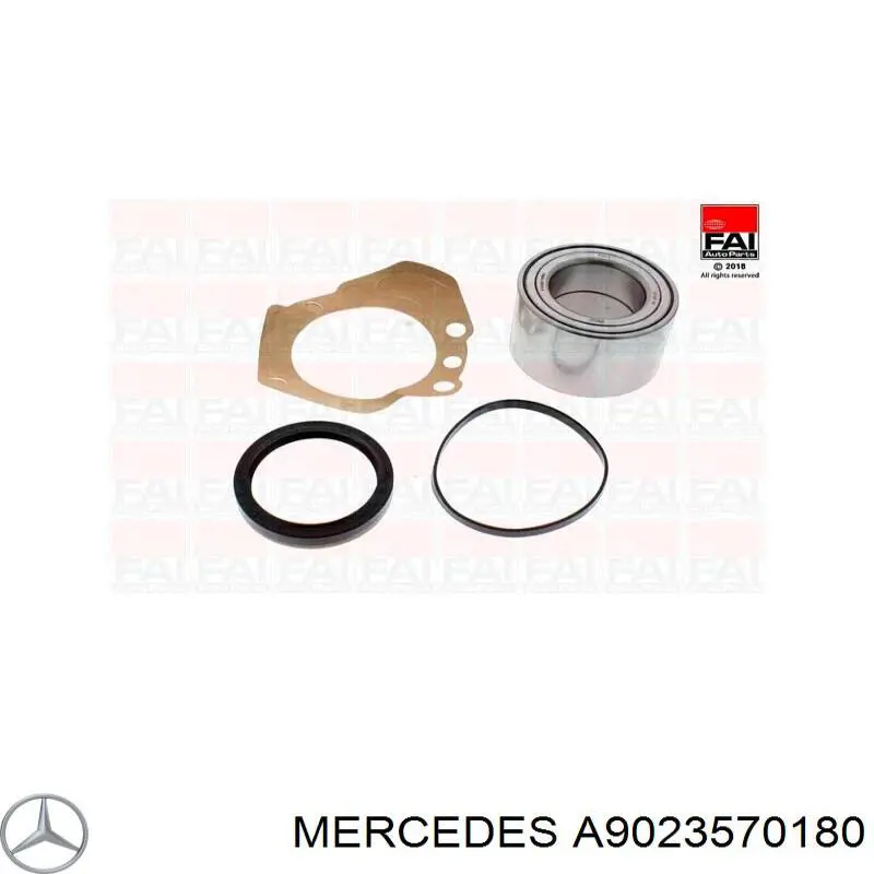 Купить 9023570180 Mercedes Прокладка крышки подшипника задней полуоси