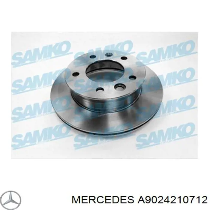 Тормоз дисковый передний Mercedes A9024210712 цена, от 36.67 USD