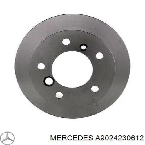 Тормозные диски A9024230612 Mercedes