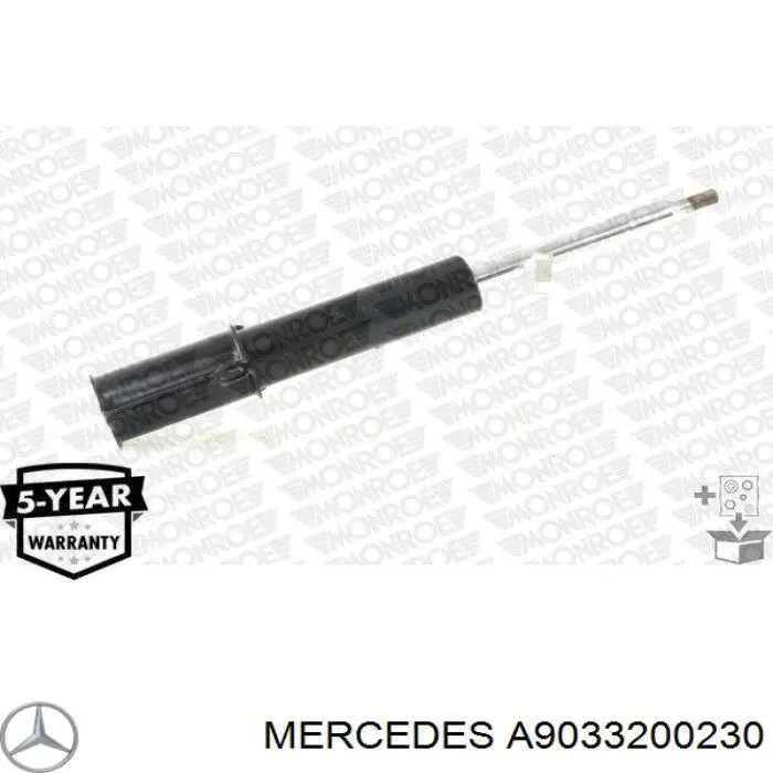 A 903 320 02 30 Mercedes амортизатор передний