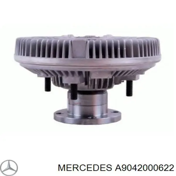 A9042000622 Mercedes вискомуфта (вязкостная муфта вентилятора охлаждения)