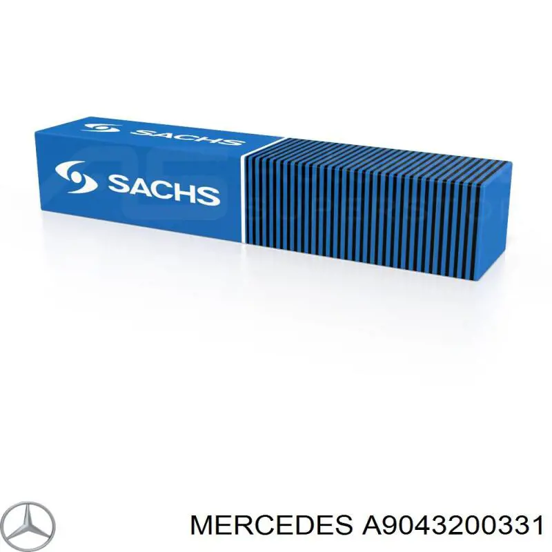 Купить A9043200331 Mercedes Амортизатор задней подвески