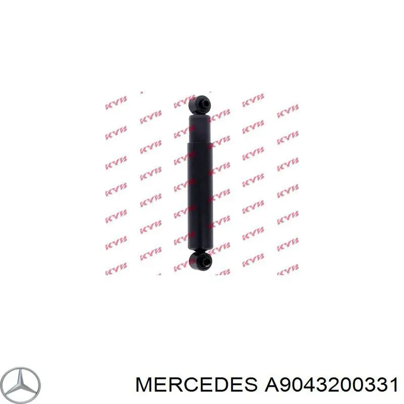 A9043200331 Mercedes Амортизаторы задние