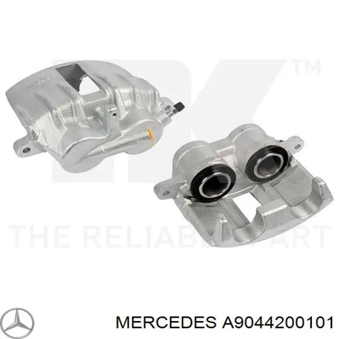 Суппорт тормозной передний левый A9044200101 Mercedes