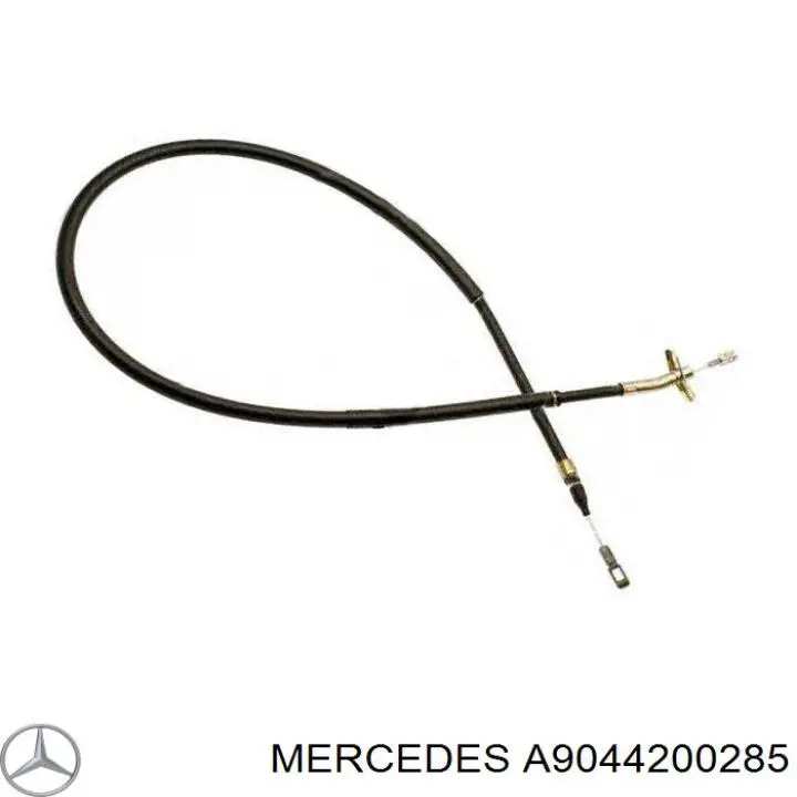 Трос ручного тормоза задний правый Mercedes A9044200285