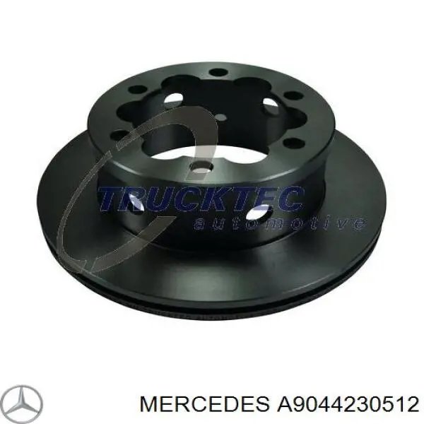 Задний тормозной диск Mercedes A9044230512 цена, от 37.61 USD