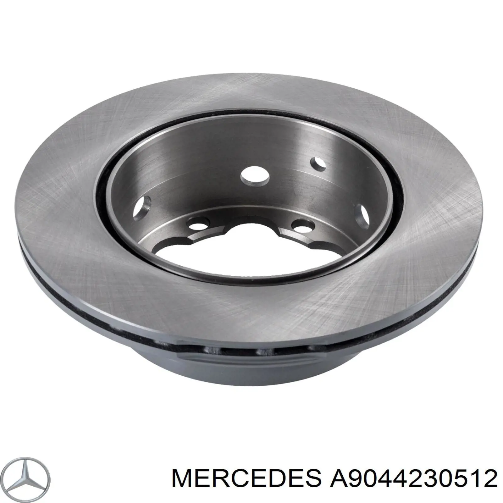 Купить A9044230512 Mercedes Диск тормозной задний