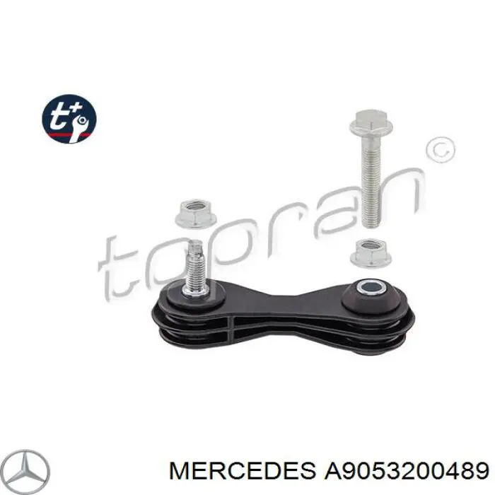 Стойка стабилизатора переднего левая Mercedes A9053200489
