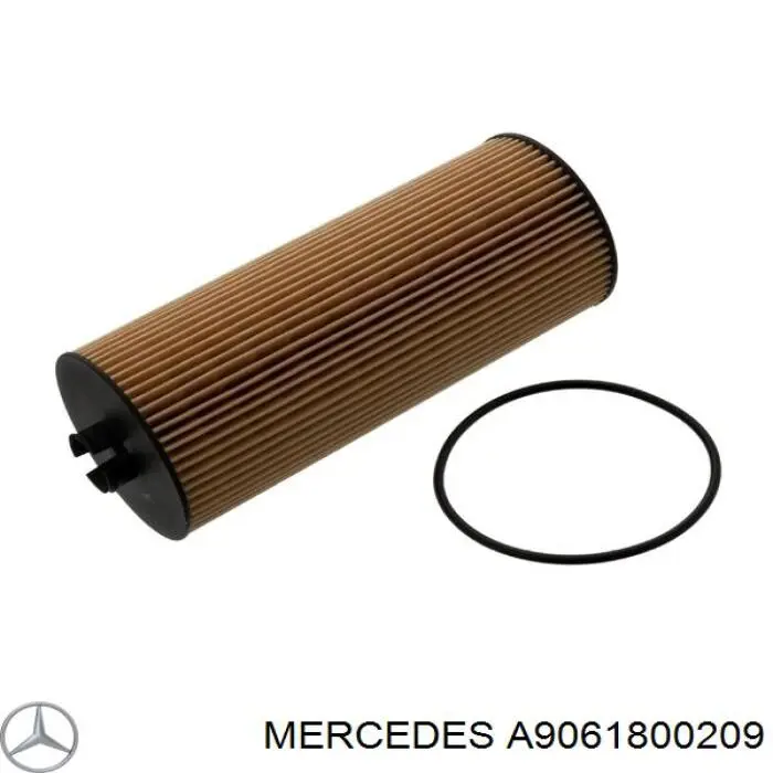 Filtro de aceite A9061800209 Mercedes