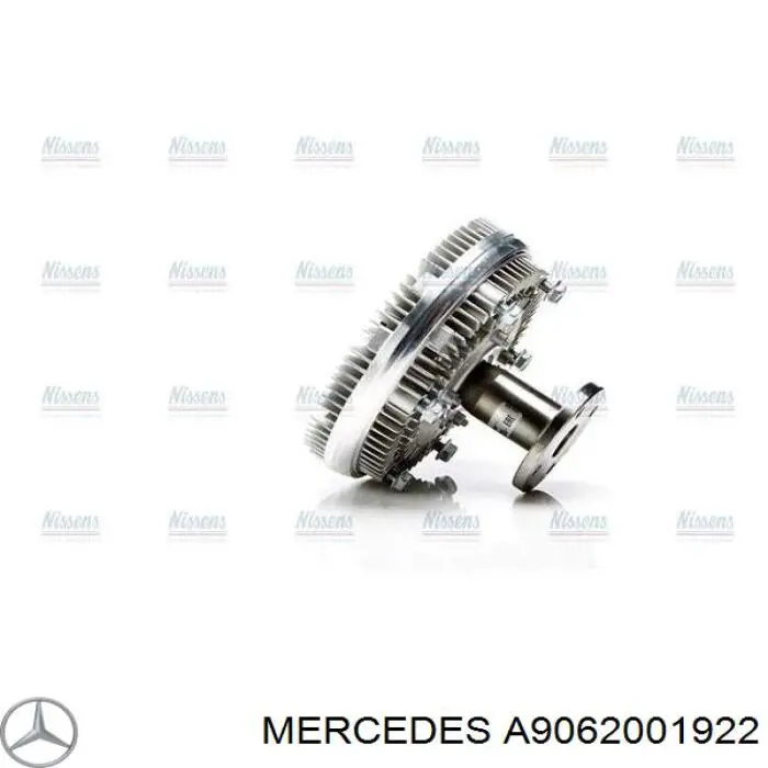 Купить A9062001922 Mercedes Муфта вентилятора охлаждения