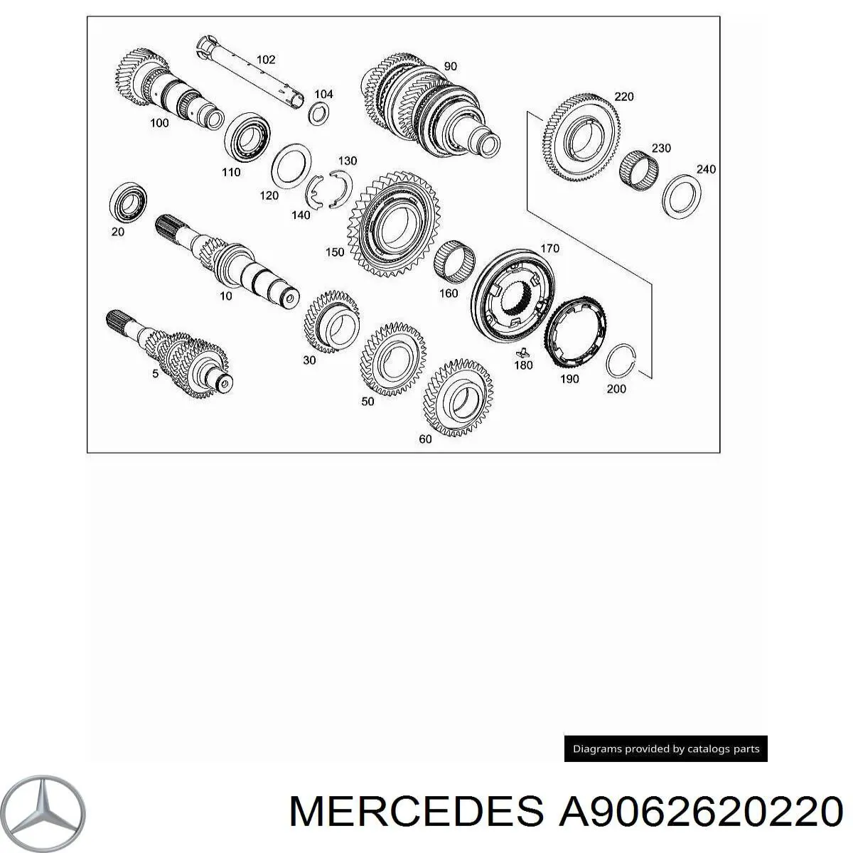 A9062620220 Mercedes 