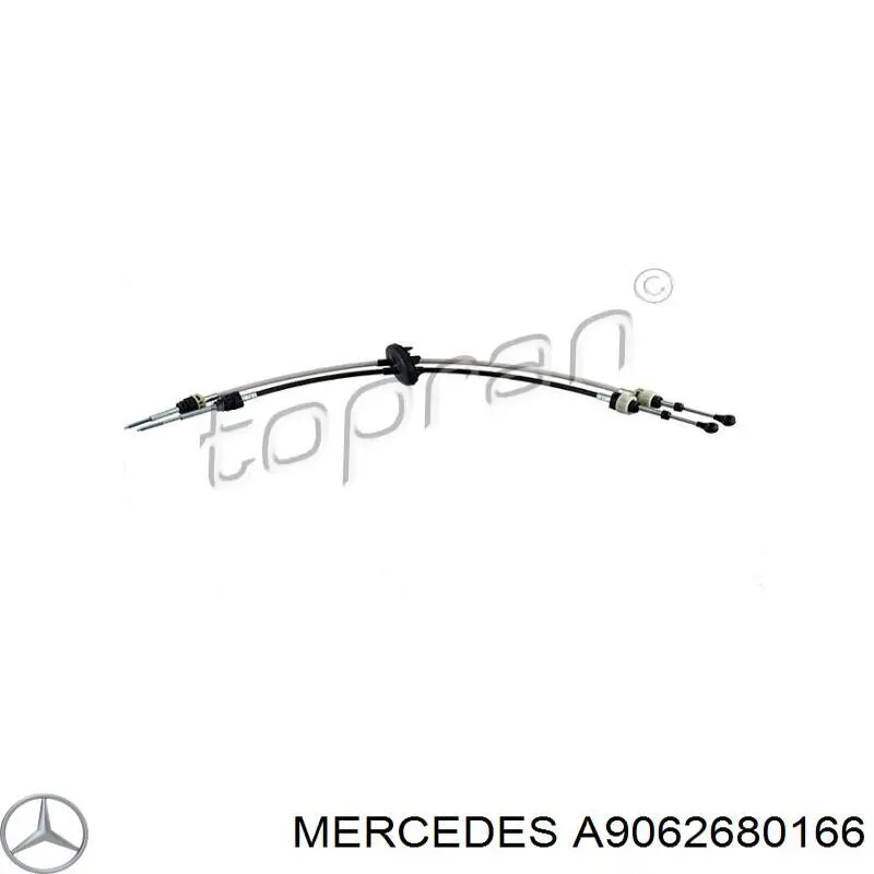 A9062680166 Mercedes ponta de cabos de mudança