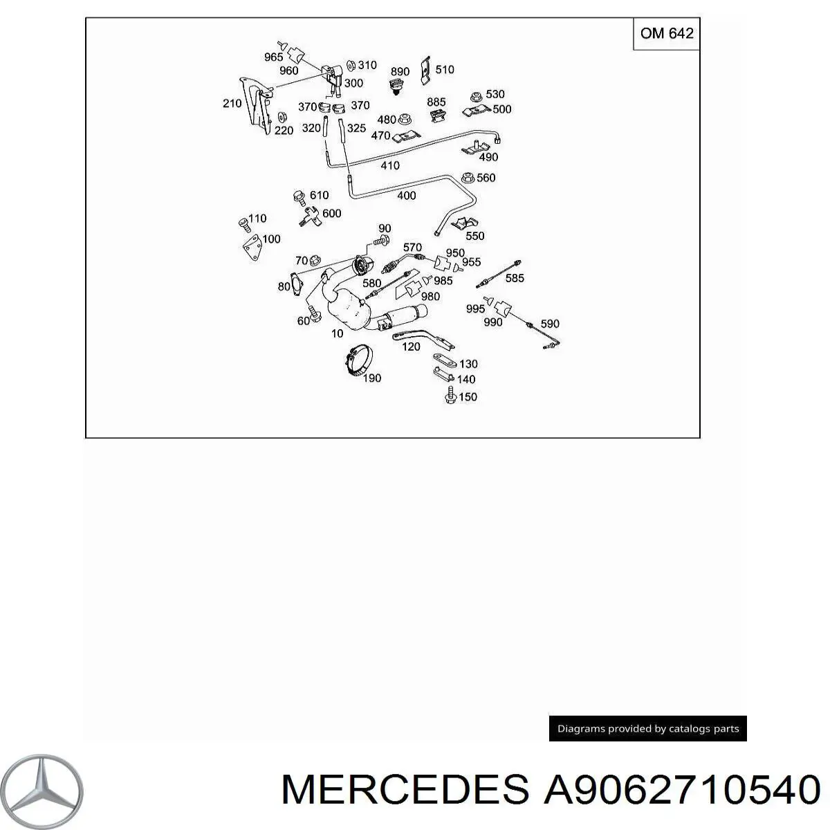 A9062710540 Mercedes 