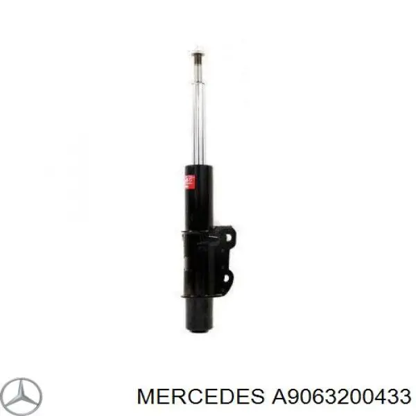 A9063200433 Mercedes amortecedor dianteiro