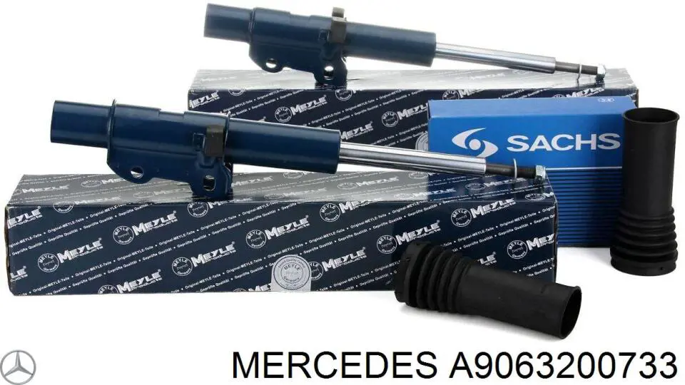 Купить A9063200733 Mercedes Амортизатор передней подвески