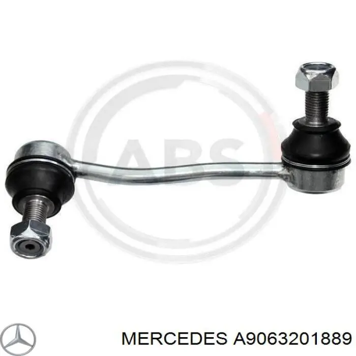 Стойка стабилизатора переднего правая Mercedes A9063201889