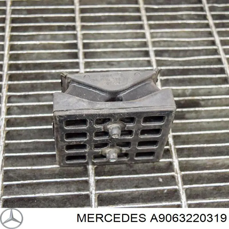 A9063220319 Mercedes grade de proteção da suspensão de lâminas dianteira