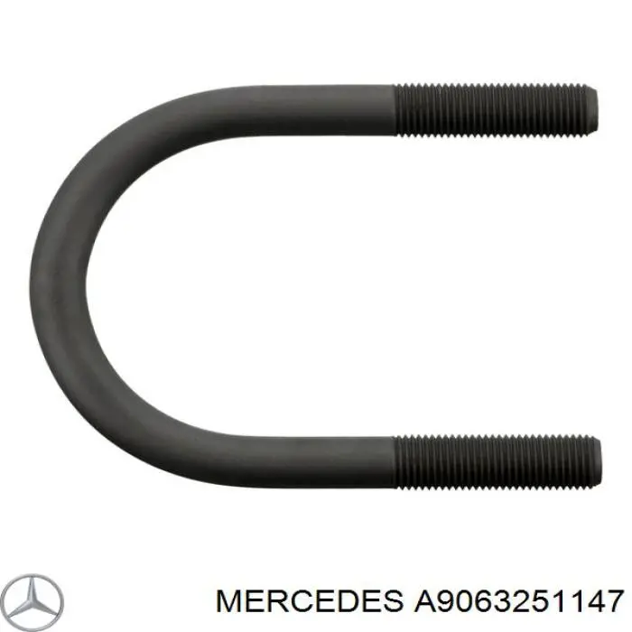 Estribo da suspensão de lâminas para Mercedes Sprinter (906)