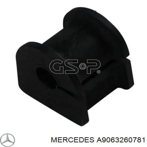 Резинка заднего стабилизатора Mercedes A9063260781 цена, от 2.90 USD