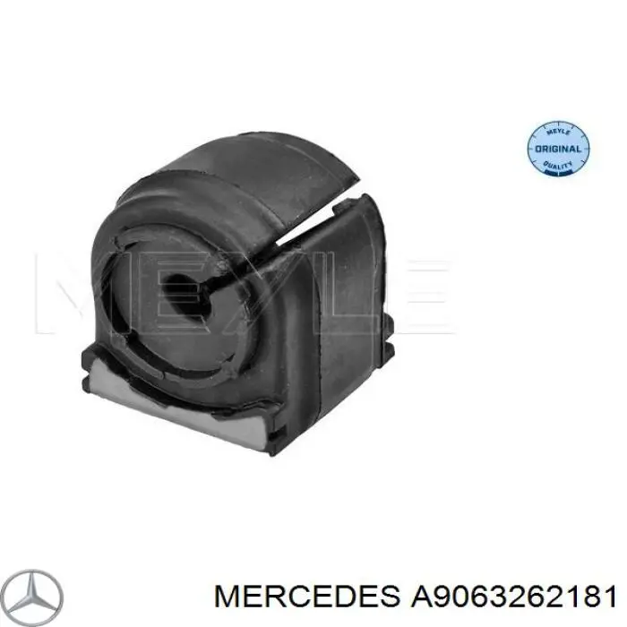 A9063262181 Mercedes bucha de estabilizador traseiro