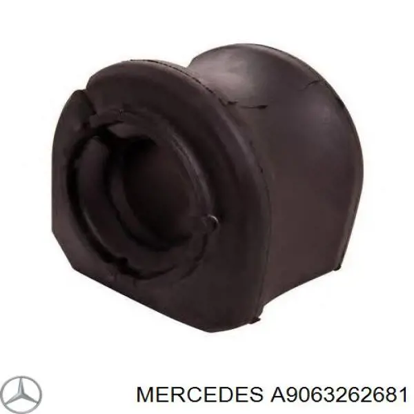 A9063262681 Mercedes bucha de estabilizador traseiro