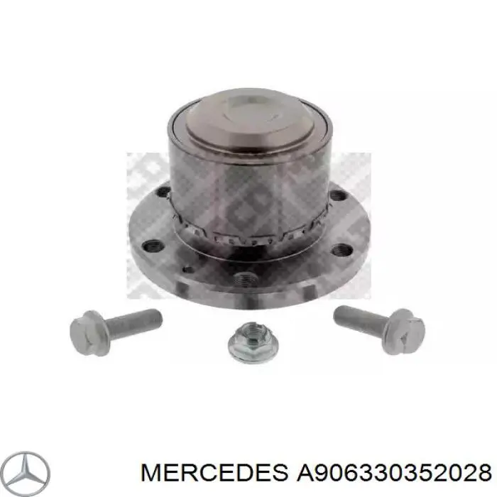 Кулак поворотный передний правый Mercedes 9063302520