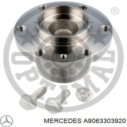 Цапфа (поворотный кулак) передний правый Mercedes 9063303720 цена, от 50.51 USD