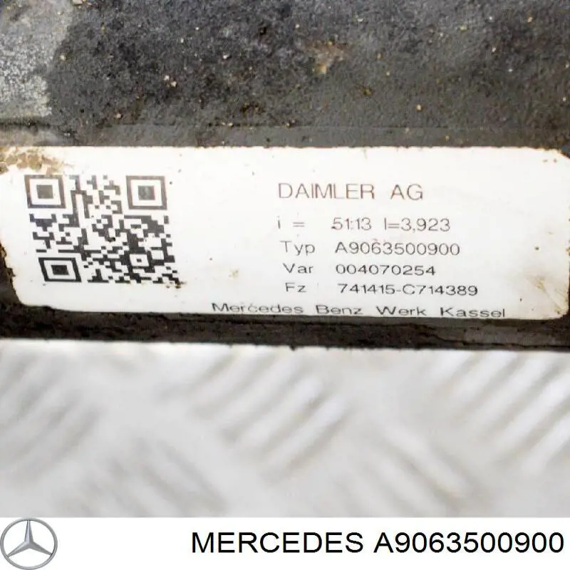  A9063500900 Mercedes