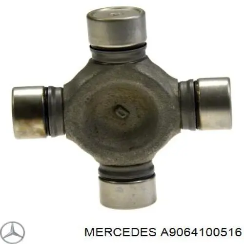 906410051680 Mercedes junta universal traseira montada