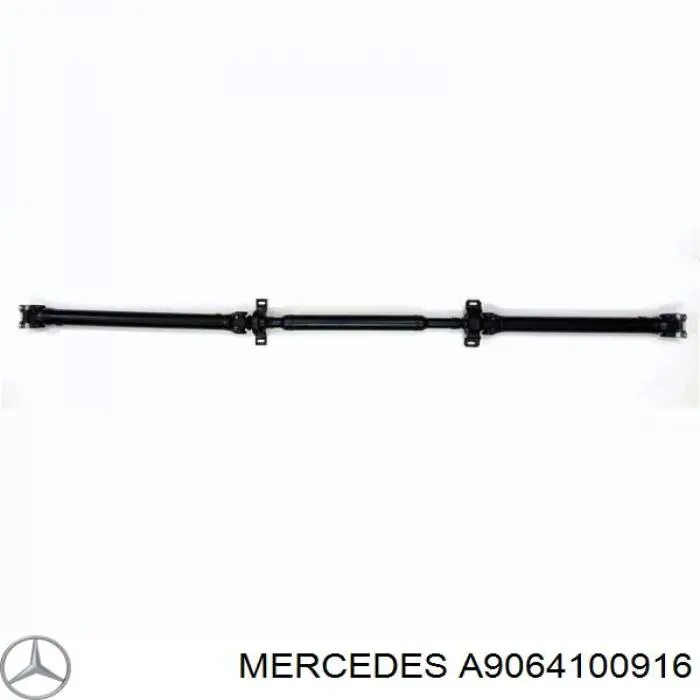 906410091680 Mercedes junta universal traseira montada