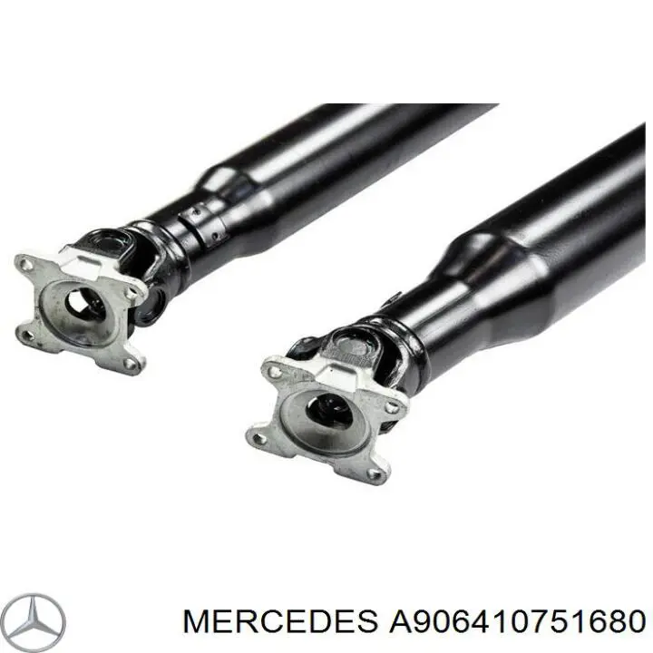 9064107516 Mercedes junta universal traseira montada