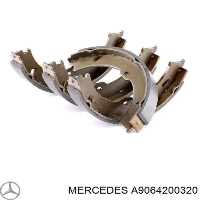 Купить A9064200320 Mercedes Колодки ручника/стояночного тормоза