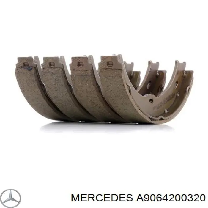 Колодки ручника A9064200320 Mercedes