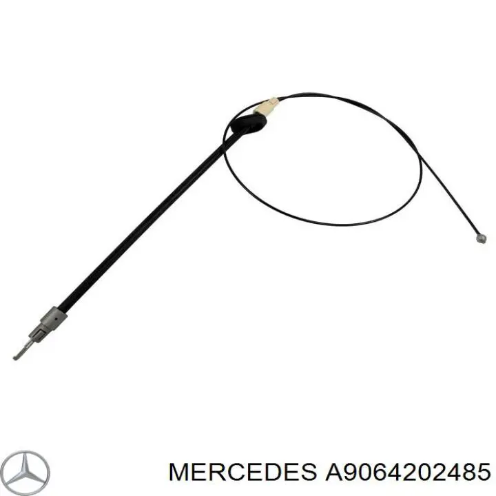Трос ручного тормоза передний Mercedes A9064202485