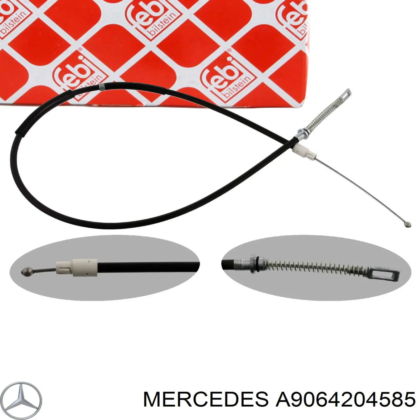 Купить A9064204585 Mercedes Тормоз стояночный