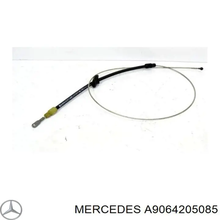 Трос ручного тормоза передний Mercedes A9064205085