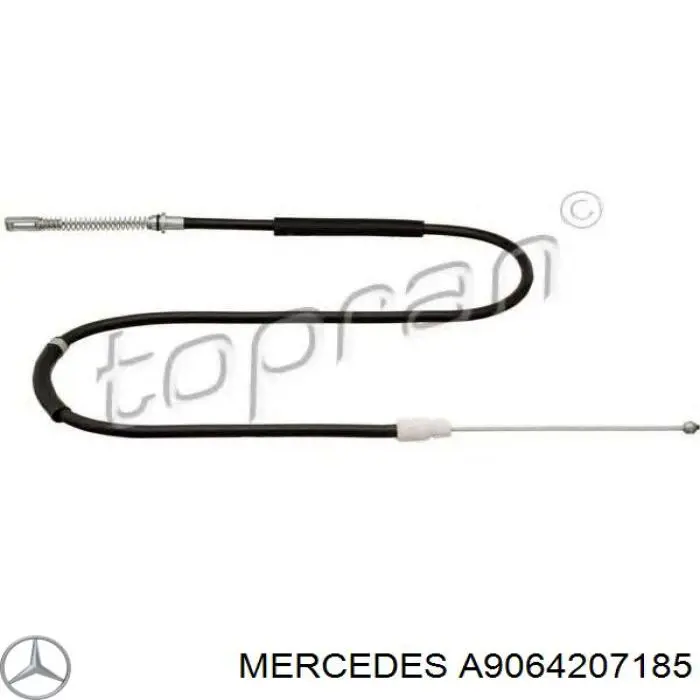 Задний трос ручника Mercedes A9064207185 цена, от 15.93 USD