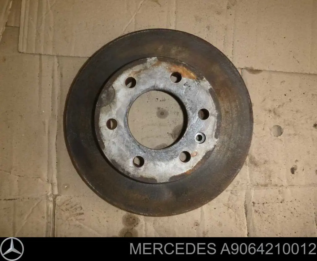 Диск тормозной передний Mercedes A9064210012