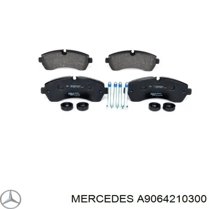 A9064210300 Mercedes колодки тормозные передние дисковые