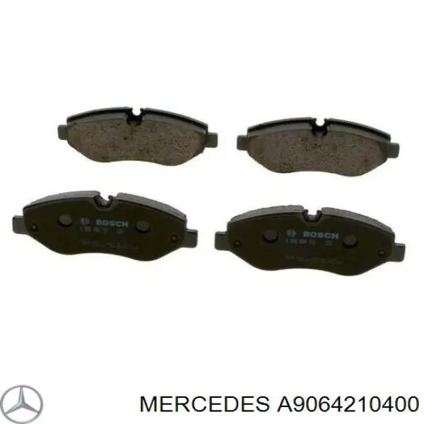 Купить A9064210400 Mercedes Колодки тормозные