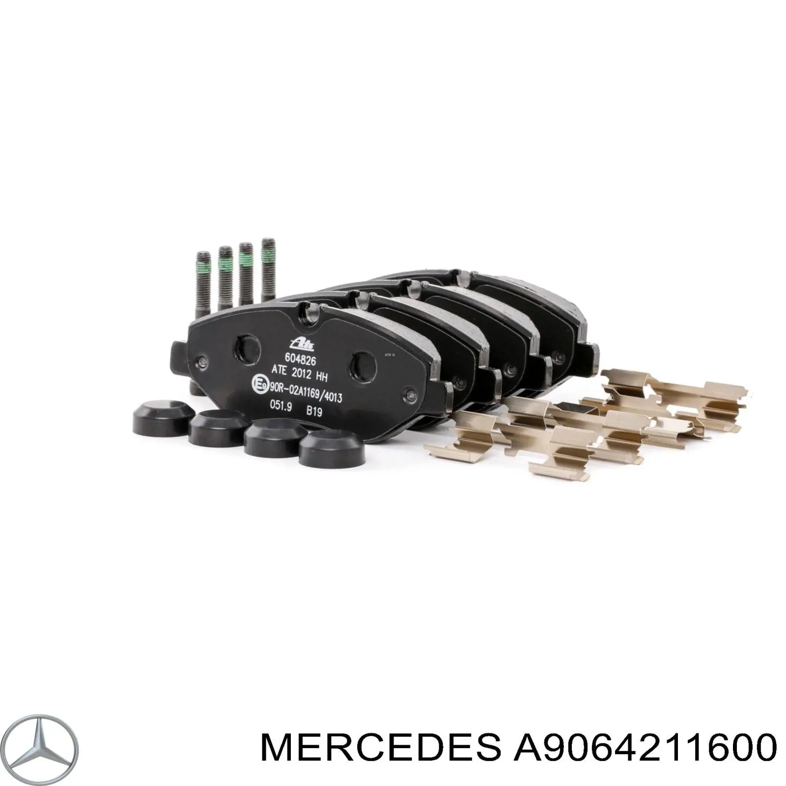 Передние тормозные колодки A9064211600 Mercedes