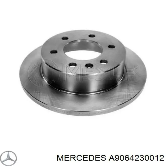 Compre A9064230012 Mercedes Disco do freio traseiro