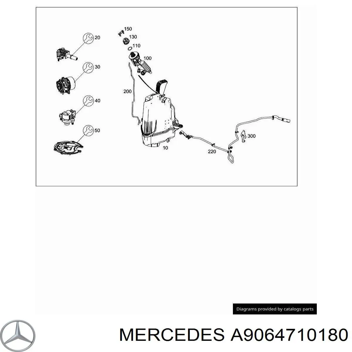  Mercedes A9064710180 цена, от 6.35 USD